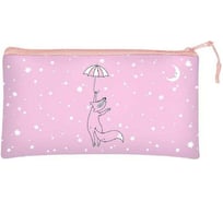 Папка на молнии Bruno Visconti ВЕСЕЛЫЙ ЛИС силикон, ФА6 23х12 см 14-006/07