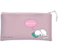 Папка на молнии Bruno Visconti CAT'S DREAMING силикон, ФА6 23х12 см 14-006/15