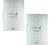 Папка-файл с пластиковым клипом Bruno Visconti ЛИСТОЧКИ ПЕРЫШКИ А4 2 вида 14-040