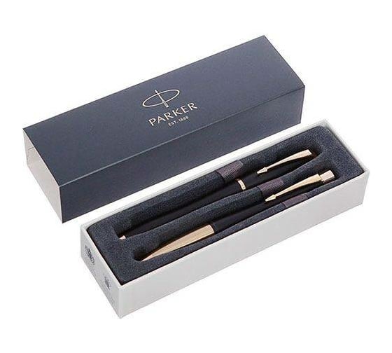 Подарочный набор Parker Urban Core - Muted Black GT, ручка перьевая+ручка шариковая 2093381