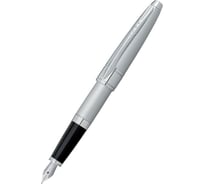 Перьевая ручка Cross Apogee Brushed Chrome F BL AT0126-18FS