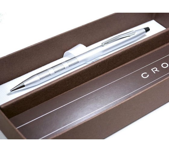 Шариковая ручка Cross Century Classic - Trophy Satin Chrome M BL AT0082-14