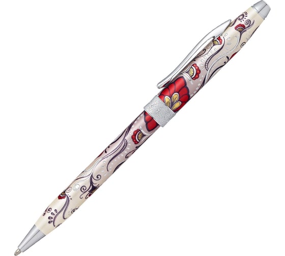 Шариковая ручка Cross Botanica - Red Hummingbird Vine M BL AT0642-3