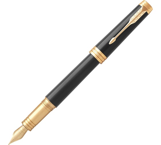 Перьевая ручка Parker Premier - Black GT, F 1931409