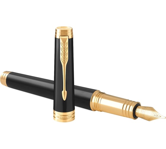 Перьевая ручка Parker Premier - Black GT, F 1931409