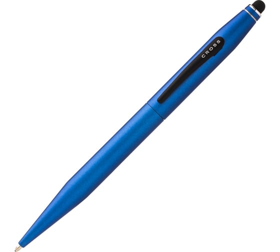Шариковая ручка Cross Tech2 - Metallic Blue со стилусом, M BL AT0652-6