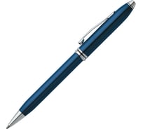 Шариковая ручка Cross Townsend - Quartz Blue Lacquer, M BL 692-1