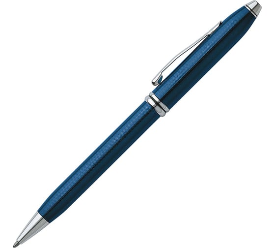 Шариковая ручка Cross Townsend - Quartz Blue Lacquer, M BL 692-1
