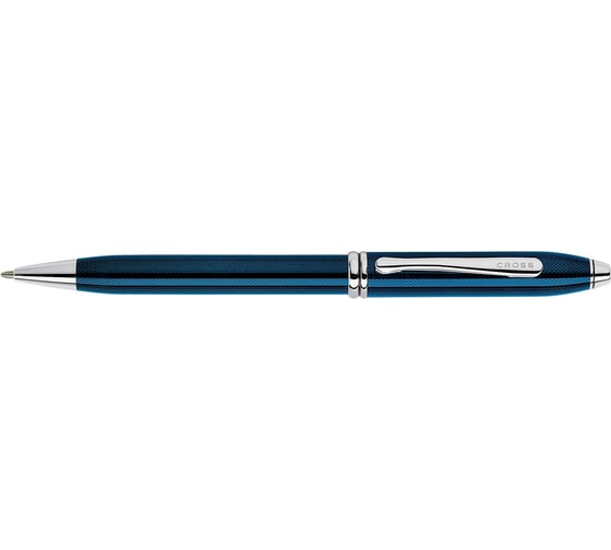 Шариковая ручка Cross Townsend - Quartz Blue Lacquer, M BL 692-1
