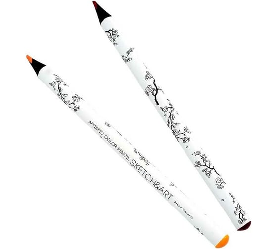 Цветные скетч-карандаши Bruno Visconti SKETCH&ART утолщенные, грифель 4 мм, 6 цветов 30-0118/10