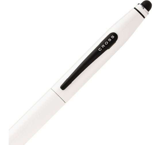 Шариковая ручка Cross Tech2 - Pearl White со стилусом, M BL AT0652-5