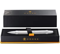 Шариковая ручка Cross Nile - Satin Chrome, M BL AT0382G-8