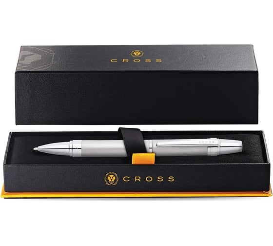 Шариковая ручка Cross Nile - Satin Chrome, M BL AT0382G-8