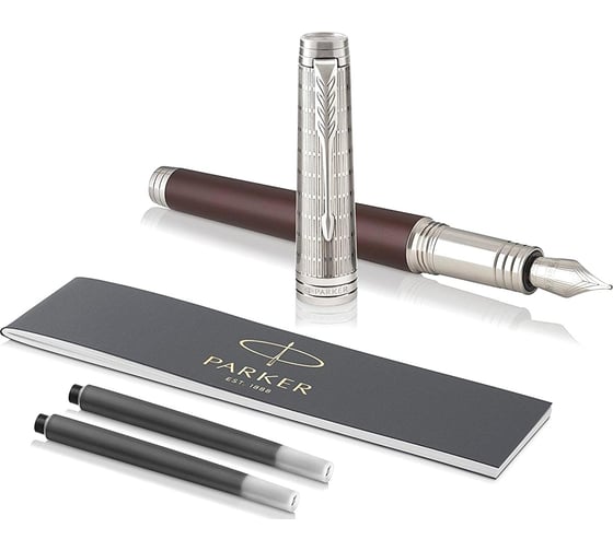 Перьевая ручка Parker Premier - Crimson Red RT, F 1972062