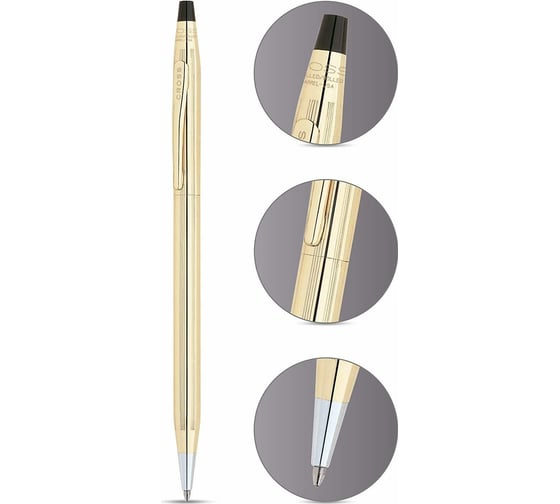 Шариковая ручка Cross Century Classic - 10 Karat Rolled Gold M BL 4502