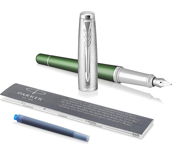 Перьевая ручка Parker Urban Premium - Green CT, F 1931617