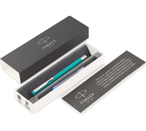 Перьевая ручка Parker Vector - Standart Blue-Green, F 2025460
