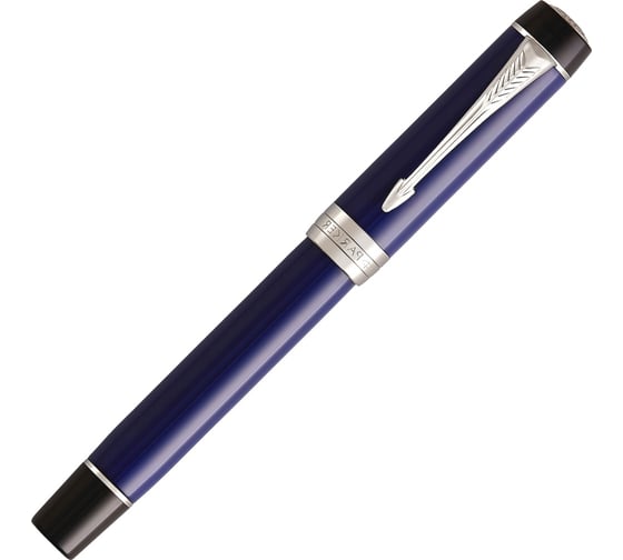 Ручка-роллер Parker Duofold - Blue/Black CT, F 1947987