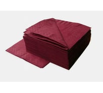 Салфетки LIME 2-слойные, 24 на 24см, 250л, бордо, 510400