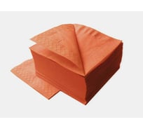 Салфетки LIME 2-слойные, 24 на 24см, 250л, оранжевые, К510250