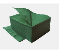Салфетки LIME 2-слойные, 24 на 24см, 250л, темно-зеленые, 510600