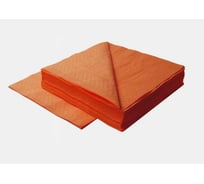 Салфетки LIME 2-слойные, 33 на 33см, 125л, оранжевые, К740250