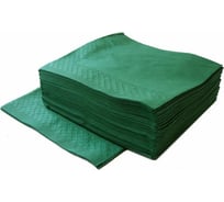 Салфетки LIME 3-слойные, 33 на 33см, 90л, темно-зеленые, К810600