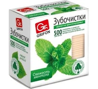 Зубочистки GRIFON из дерева с ментолом, 500 шт 400-513