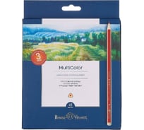Цветные карандаши Bruno Visconti Multicolor 18 цветов, в коробке-пенале 30-0003
