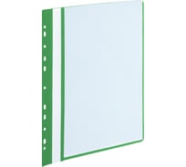 Файловая папка Attache Economy на 20 файлов А4, 160 мкм, зеленая 1429397