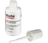 Корректирующая жидкость Attache Economy на водной основе 30 г, кисточка ПП 1450070