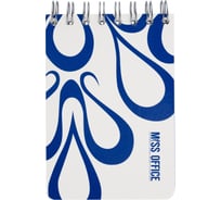 Блокнот Attache Selection Miss Office А6, 120 листов, спираль, белый 1481908