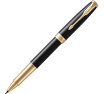 Ручка-роллер Parker Sonnet Core - LaqBlack GT, M 1948080