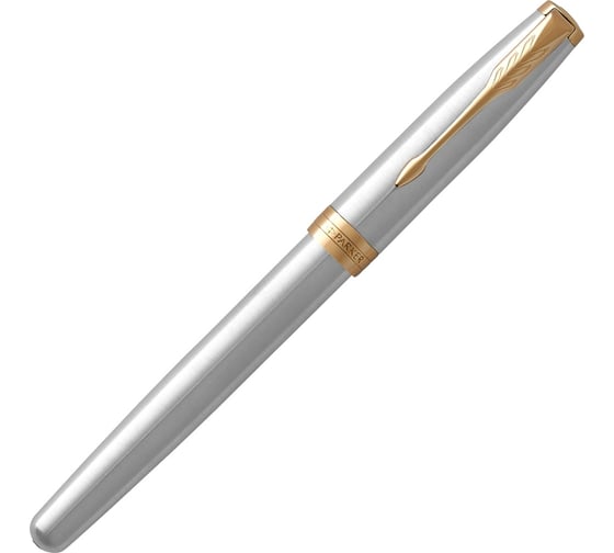 Ручка-роллер Parker Sonnet Core - Stainless Steel GT, M, BL 1931506