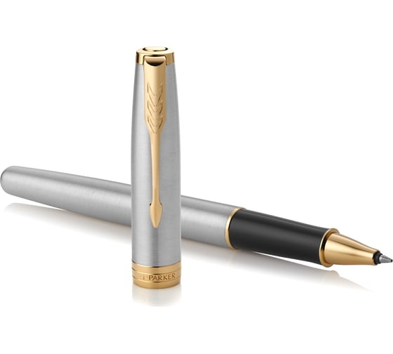 Ручка-роллер Parker Sonnet Core - Stainless Steel GT, M, BL 1931506