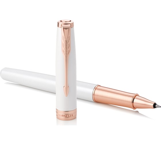 Ручка-роллер Parker Sonnet Premium - Pearl PGT, F, BL 1931554