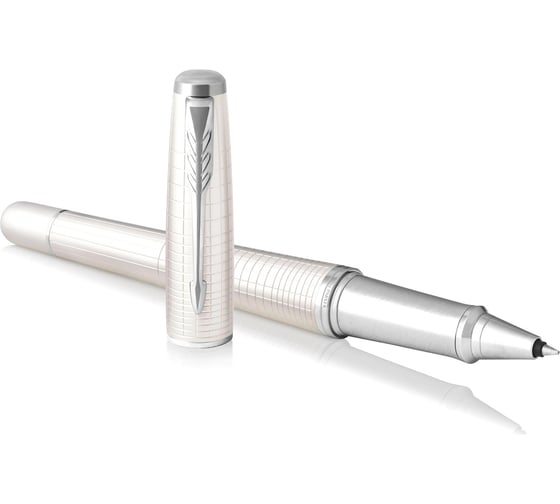 Ручка-роллер Parker Urban Premium - Pearl Metal CT, F, BL 1931610