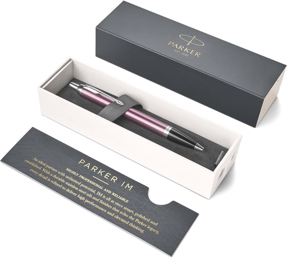 Шариковая ручка Parker IM Core - Light Purple CT, M 1931634