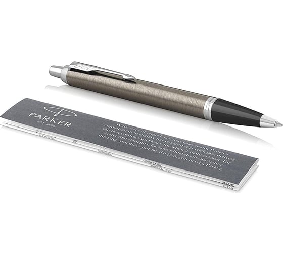Шариковая ручка Parker IM Core - Dark Espresso CT, M, BL 1931671