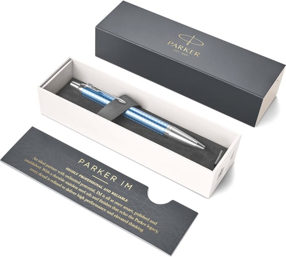 Шариковая ручка Parker IM Premium - Blue CT, M 1931691