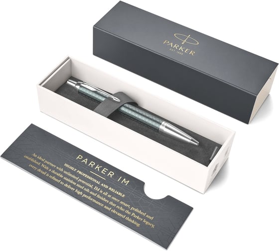 Шариковая ручка Parker IM Premium - Green CT, M 1931643