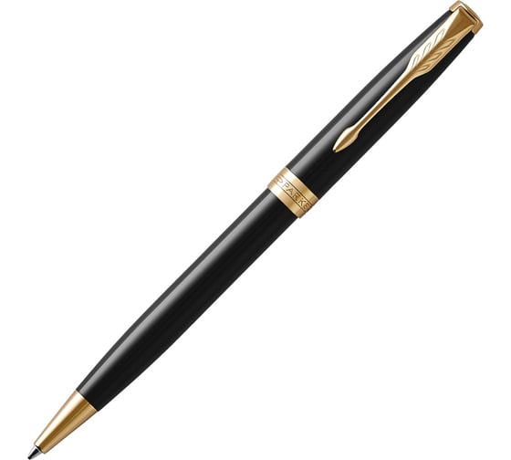 Шариковая ручка Parker Sonnet Core - LaqBlack GT, M, BL 1931497