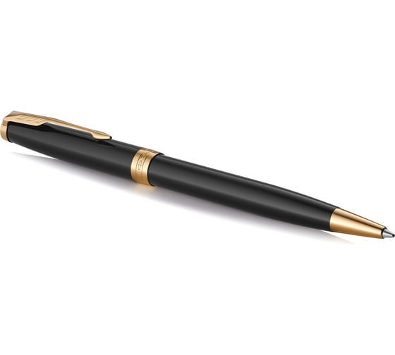 Шариковая ручка Parker Sonnet Core - LaqBlack GT, M, BL 1931497