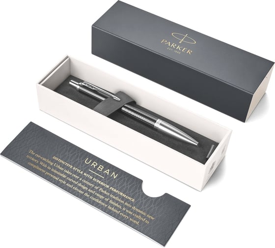 Шариковая ручка Parker Urban Premium - Ebony Metal CT, M 1931615