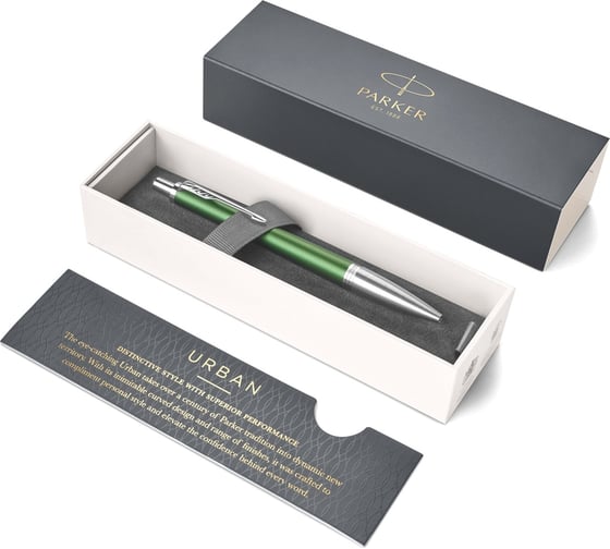 Шариковая ручка Parker Urban Premium - Green CT, M 1931619
