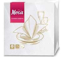Салфетки NEGA 75 листов цв. белый 420