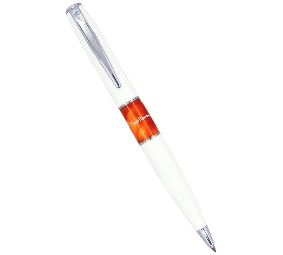 Шариковая ручка Pierre Cardin Libra - White & Orange, M PC3501BP-02 1