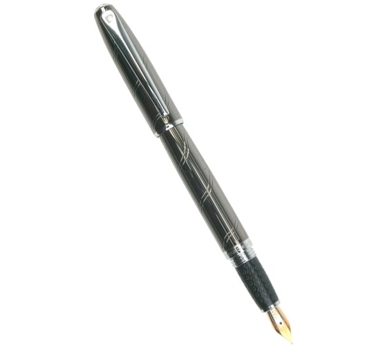 Перьевая ручка Pierre Cardin De Style - Gun Metal Waved, M PC1015FP-09 1