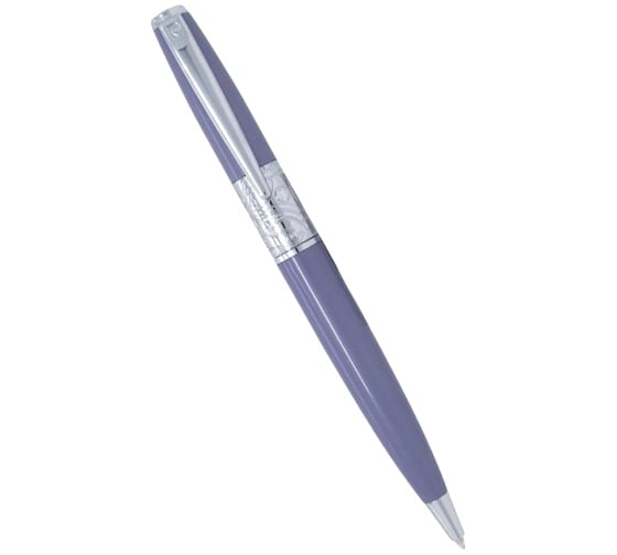 Шариковая ручка Pierre Cardin Baron - Purple Silver PC2211BP 1