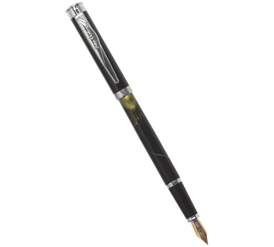 Перьевая ручка Pierre Cardin Gamme - Special Black Lacquer/Green, M PC5021FP green 1